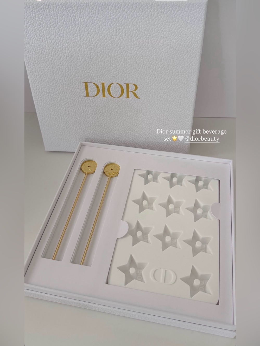 New,authentic & unopened Dior summer gift beverage Set. Limited edition